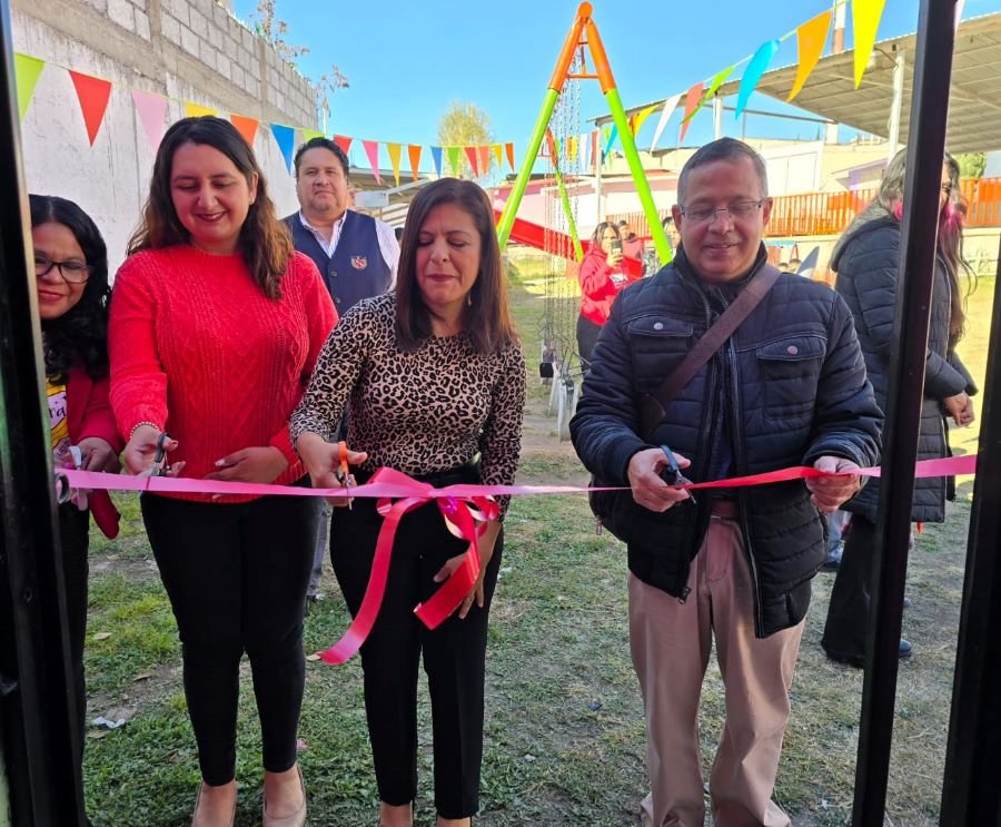 Dif Tulancingo Inaugura Desayunador en el Preescolar “Fanny Anitua”