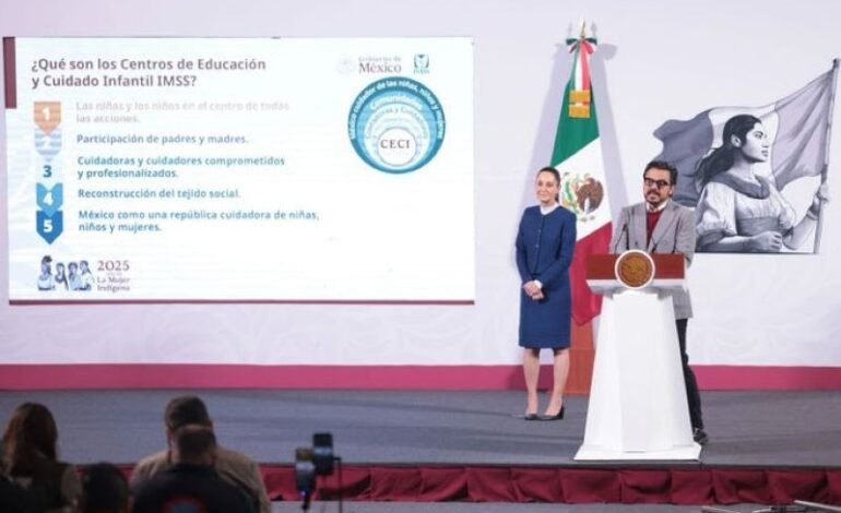 En Cumplimiento a Compromiso de Campaña, Presidenta Claudia Sheinbaum Anuncia Construcción de 12 Centros de Educación y Cuidado Infantil (Ceci) del IMSS En Cd. Juárez Para Mujeres de La Maquila