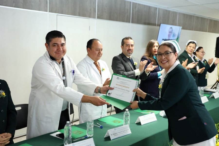 Entrega IMSS Hidalgo Reconocimientos a Enfermeras por su Atención de Calidad