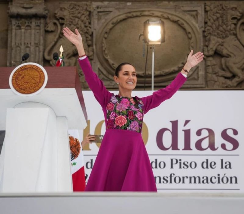 Hidalgo, Presente en Los Primeros 100 Días del Gobierno de Claudia Sheinbaum