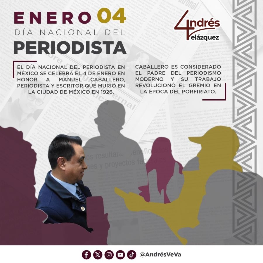Felicita Presidente de la Junta de Gobierno de la Legislatura a Periodistas