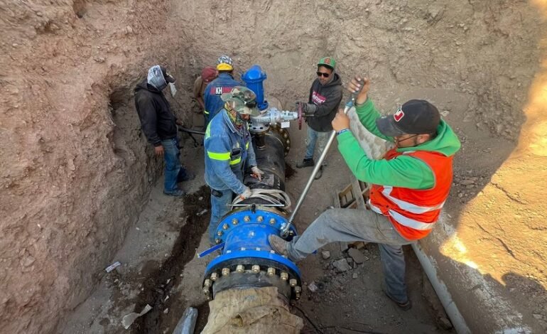 Finalizan Trabajos de Rehabilitación en el Tramo Número 9 del Acueducto Téllez