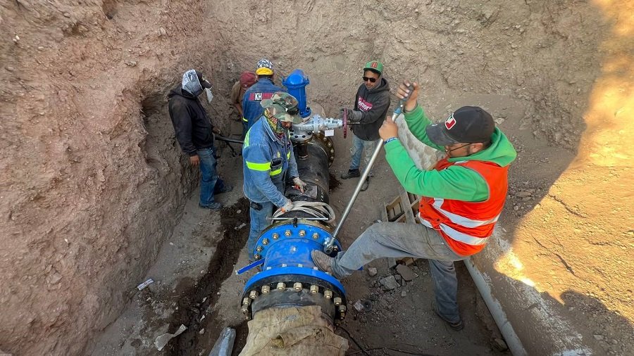 Finalizan Trabajos de Rehabilitación en el Tramo Número 9 del Acueducto Téllez