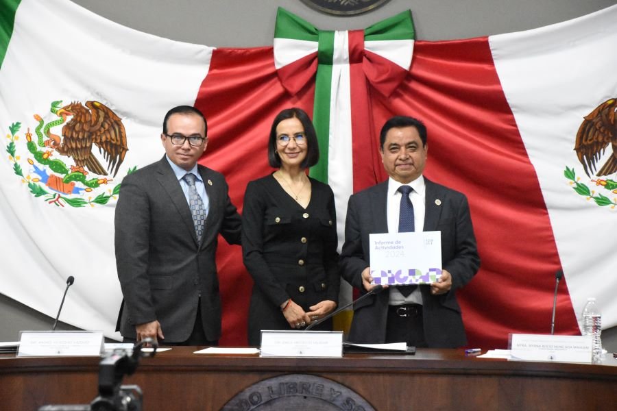 ITAIH Entrega Informe de Actividades al Congreso del Estado, Destaca su Compromiso Con la Transparencia