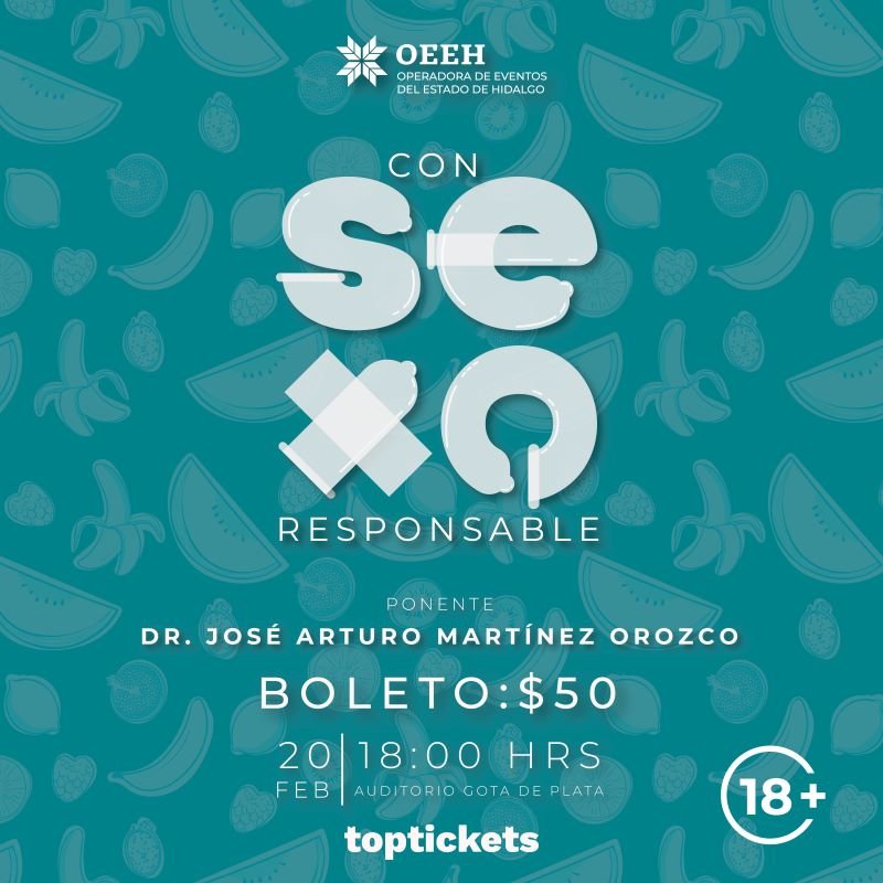 Llegará a Pachuca la Conferencia “Con Sexo Responsable”