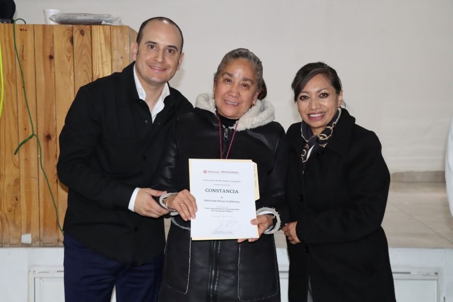 Lleva Semot Curso Para Personas Concesionarias de Transporte Público a Tizayuca y Tepeji