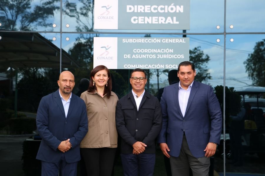 Reconoce Director de la CONADE Esfuerzo de Hidalgo Por Fomentar la Vida Saludable a Través del Deporte