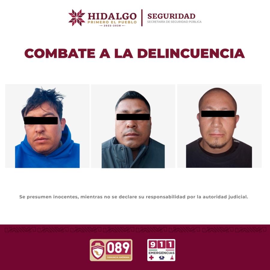 SSPH Decomisa 9 Mil Litros de Hidrocarburo, 14 Vehículos, 610 Metros de Manguera y Droga en la Región Tulancingo.