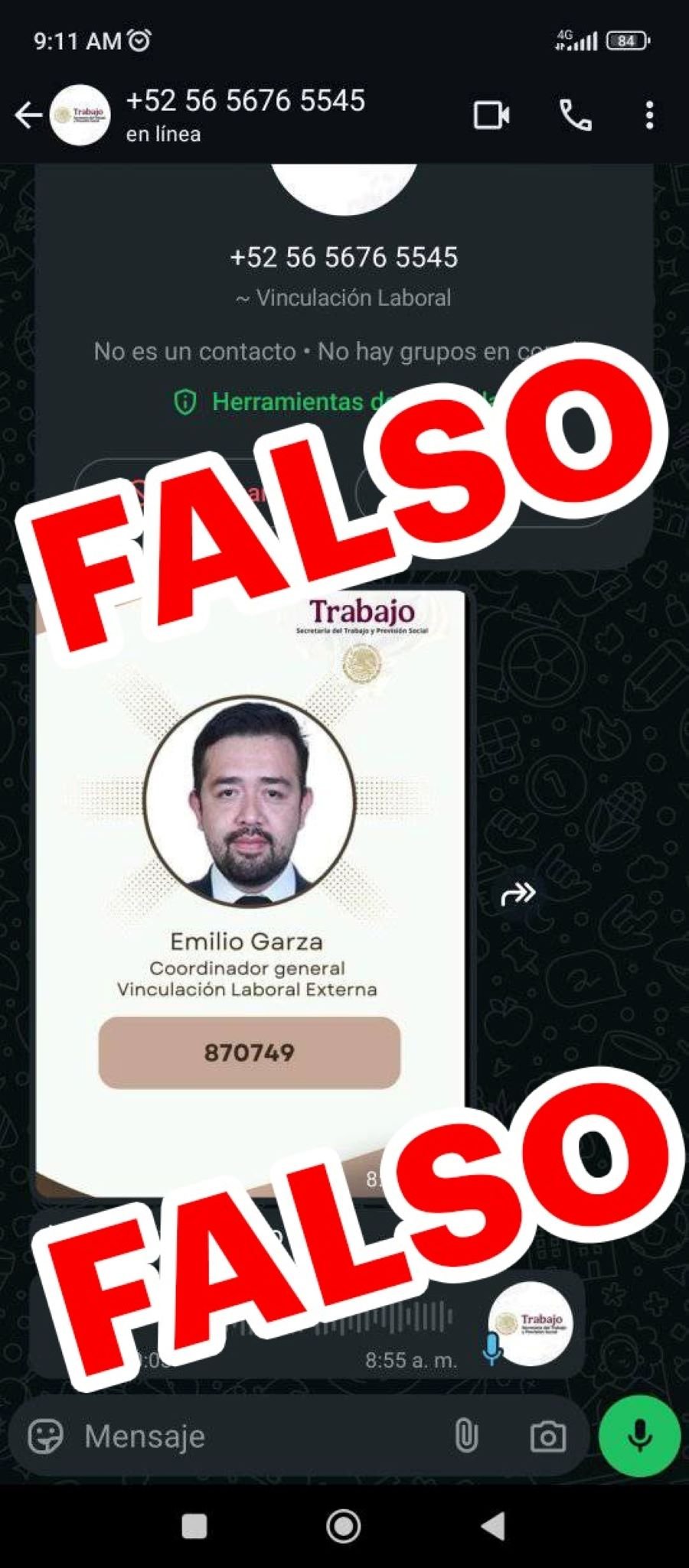 STPSH Alerta Sobre Características de Vacantes Fraudulentas