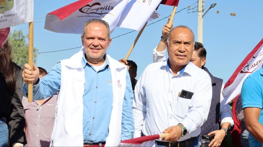 Secretarios de Gobierno e Infraestructura Realizan Gira de Trabajo en El Valle del Mezquital