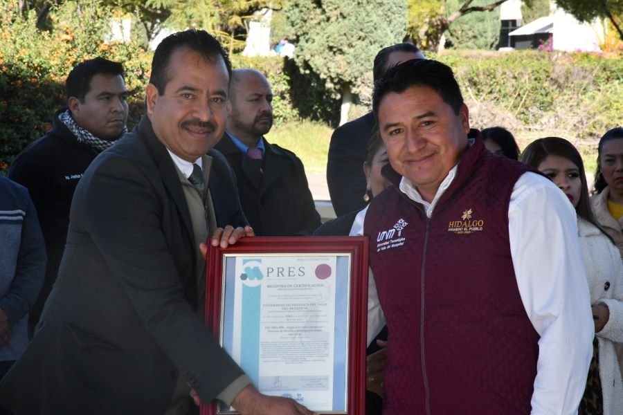 UTVM Recibió Certificados Internacionales de Calidad e Inclusión Educativa