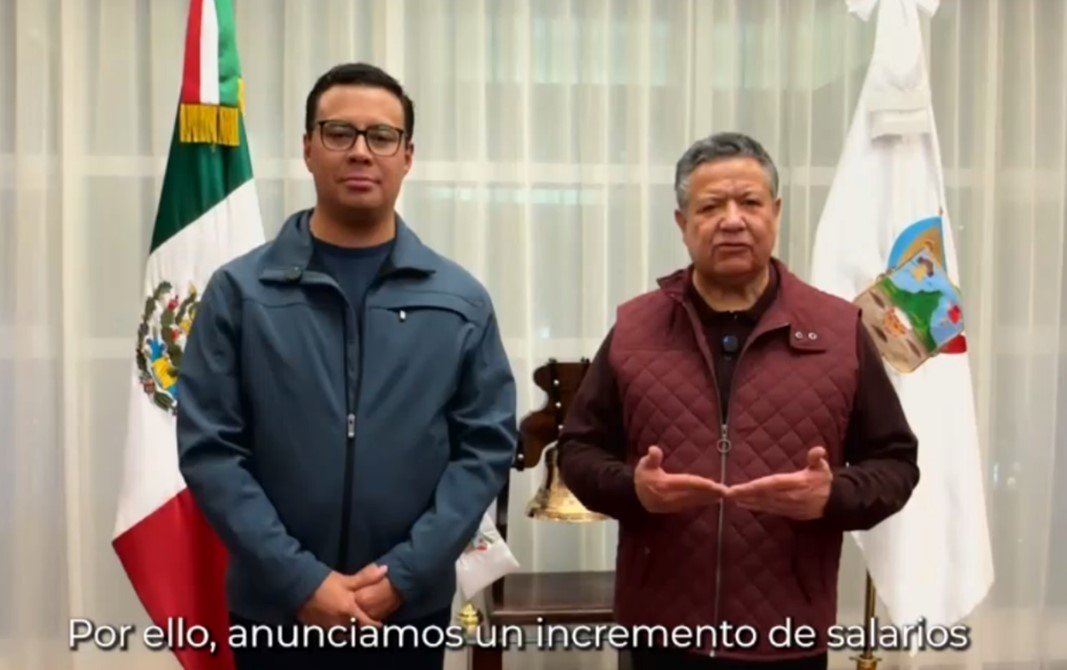 Anuncian Aumento Salarial Para Personal del Ejecutivo de Hidalgo