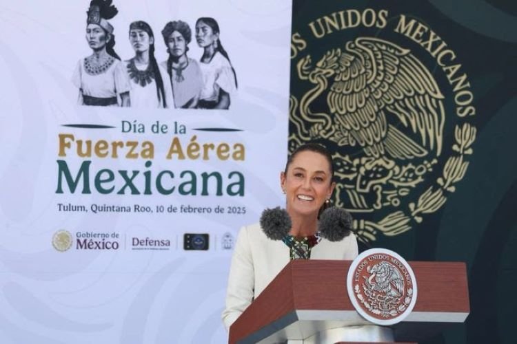 En Quintana Roo, Presidenta Claudia Sheinbaum Conmemora El 110 Aniversario de La Fuerza Aérea Mexicana e Inaugura La Base Aérea Militar No.20