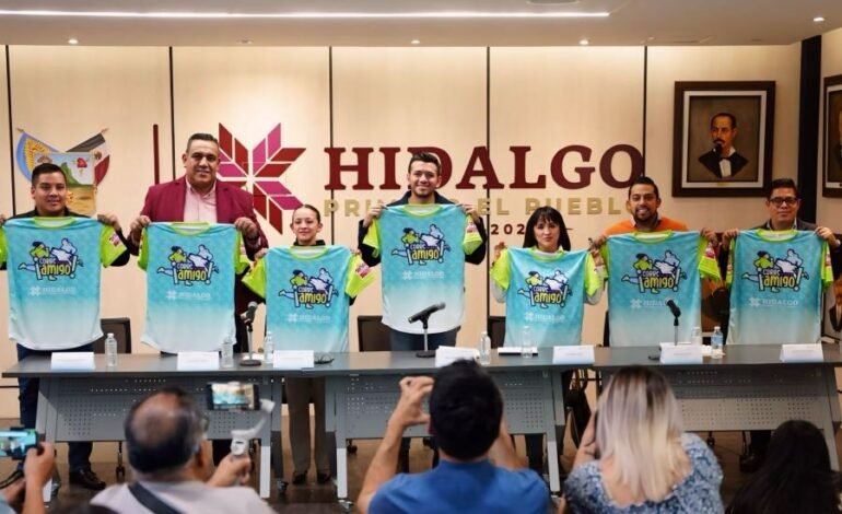 Gobierno de Hidalgo Presenta Playera Para la Carrera “Corre con tu Amigo”