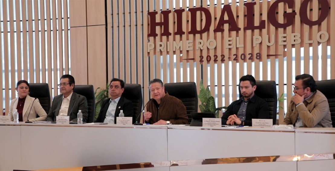 Gobierno de Hidalgo y Congreso Local Reafirman Trabajo en Equipo Por El Bien del Estado
