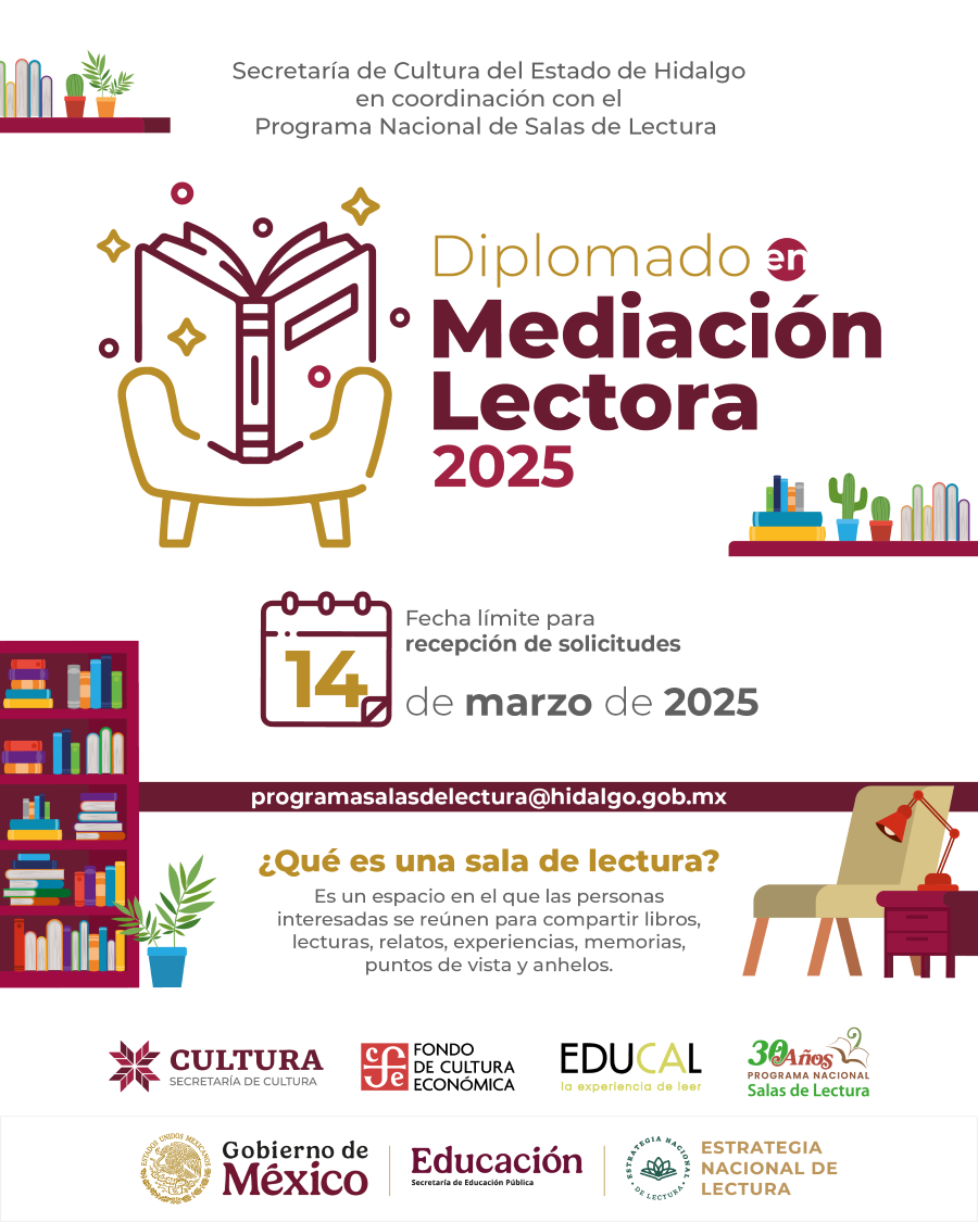 Hidalgo Impulsa la Mediación Lectora Con Diplomado Gratuito