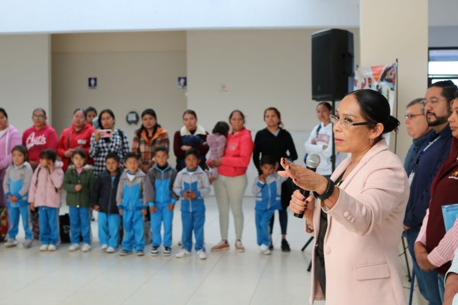 ITESHU recibe a estudiantes del jardín de niños Miguel de Cervantes Saavedra