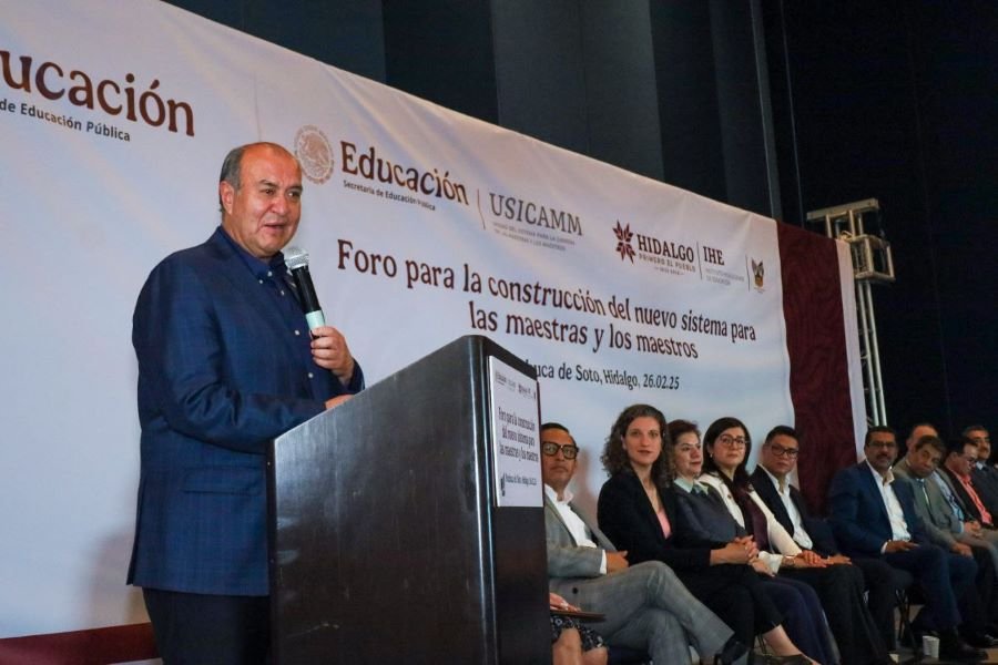 Inicia Foro Estatal para la Construcción del Nuevo Sistema para las Maestras y los Maestros en Hidalgo