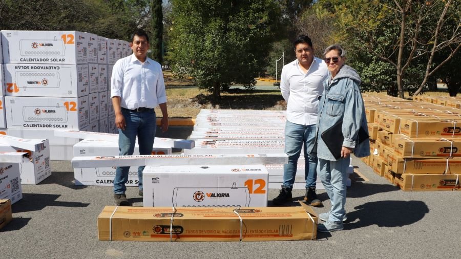 Inicia Entrega de Calentadores Solares del Programa Energía Para El Bienestar