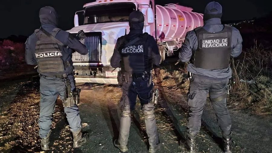 Localizan Toma Clandestina de Hidrocarburo en Extiradero Municipal de Pachuquilla,  Mineral de La Reforma.