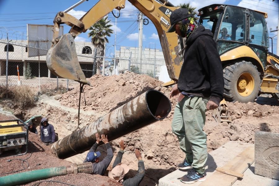 Inicia operación línea de conducción de agua potable en el tramo que comprende del fraccionamiento La Herradura