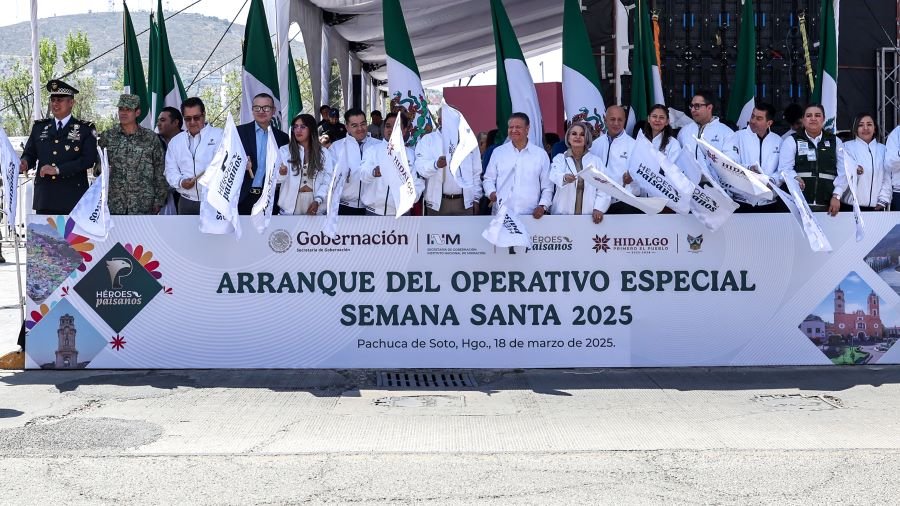 Arranca en Hidalgo Operativo Especial de Semana Santa 2025