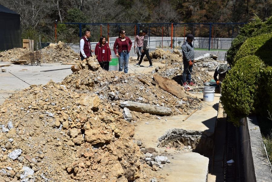 SEBISO supervisó trabajos en los CGI de la Huasteca y Sierra Alta