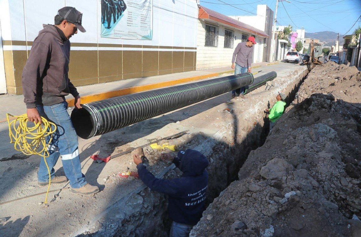 Continúan Acciones Para Mejorar el Sistema de Alcantarillado Sanitario en la Zona Metropolitana de Pachuca