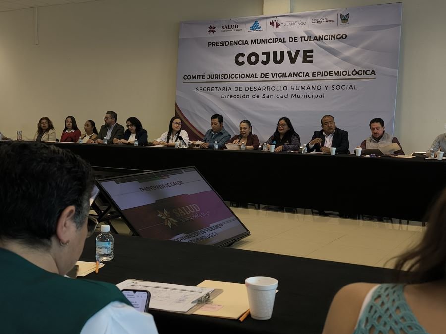 Durante Tercera Reunión de Cojuve Se Acordaron Acciones a Emprender Por Temporada de Calor en La Región Tulancingo