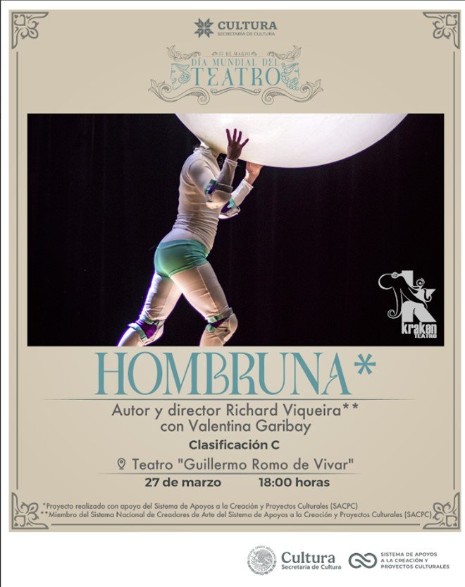 “Hombruna” llega al Teatro Guillermo Romo de Vivar.