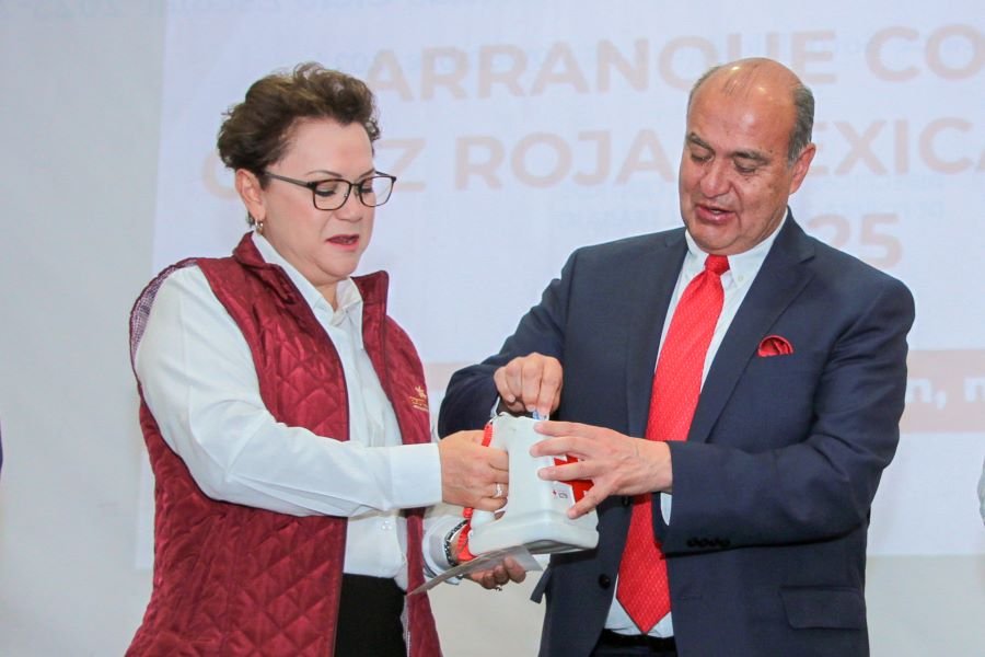 Inicia en la SEPH Colecta de la Cruz Roja Mexicana