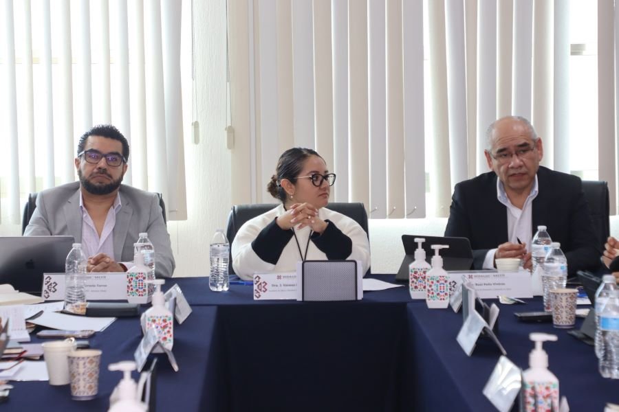 La Secretaria de Salud, Vanesa Escalante Arroyo, Se Reúne Con Raúl Peña Viveros Para Mejorar El Abasto de Insumos de Salud en La Entidad de Hidalgo