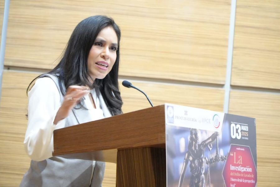 La lucha contra el crimen organizado no solo se logra con operativos militares, sino con inteligencia financiera: Simey Olvera