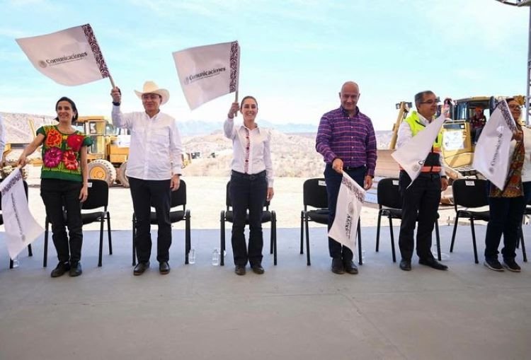 Presidenta Claudia Sheinbaum Encabeza Inicio de Construcción de La Carretera Bavispe-Nuevo Casas Grandes Que Conectará A Sonora y Chihuahua
