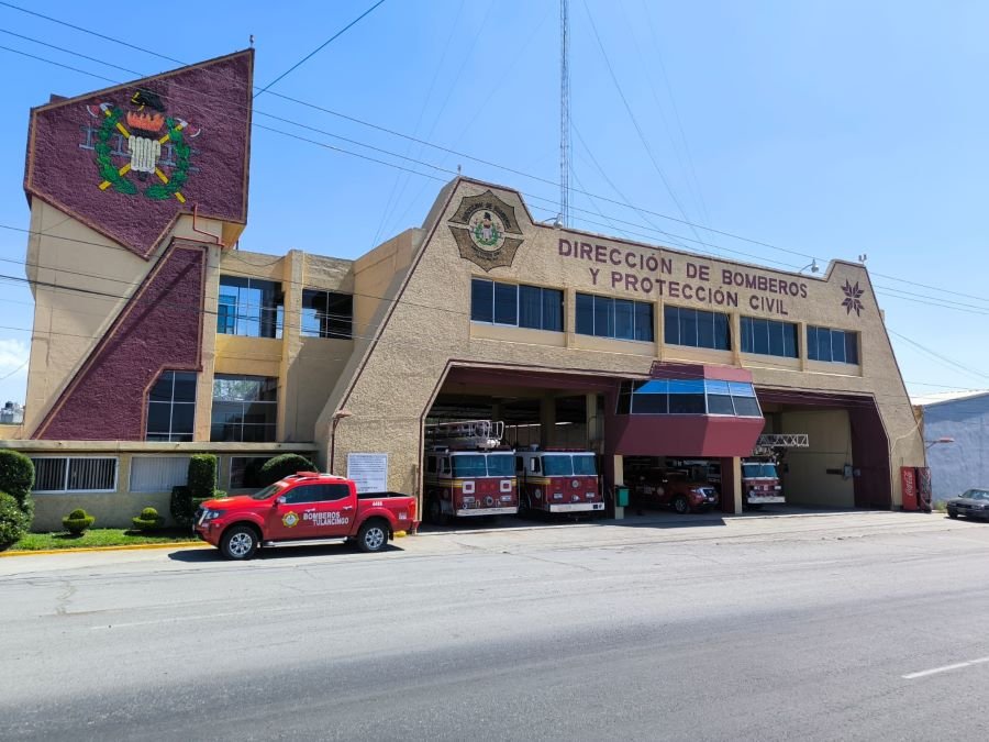 Rehabilitación en Estación de Bomberos en Tulancingo con Inversión de 2 Millones de Pesos