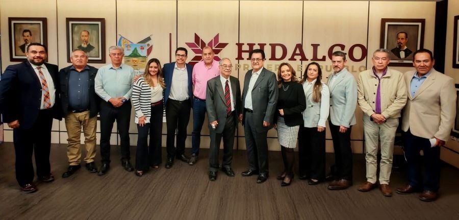 Reunión del Gobierno de Hidalgo con Radiodifusoras