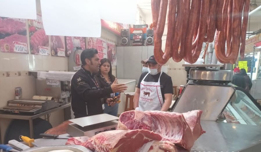 Se Intensifica Verificación Sanitaria en Mercados de Tulancingo
