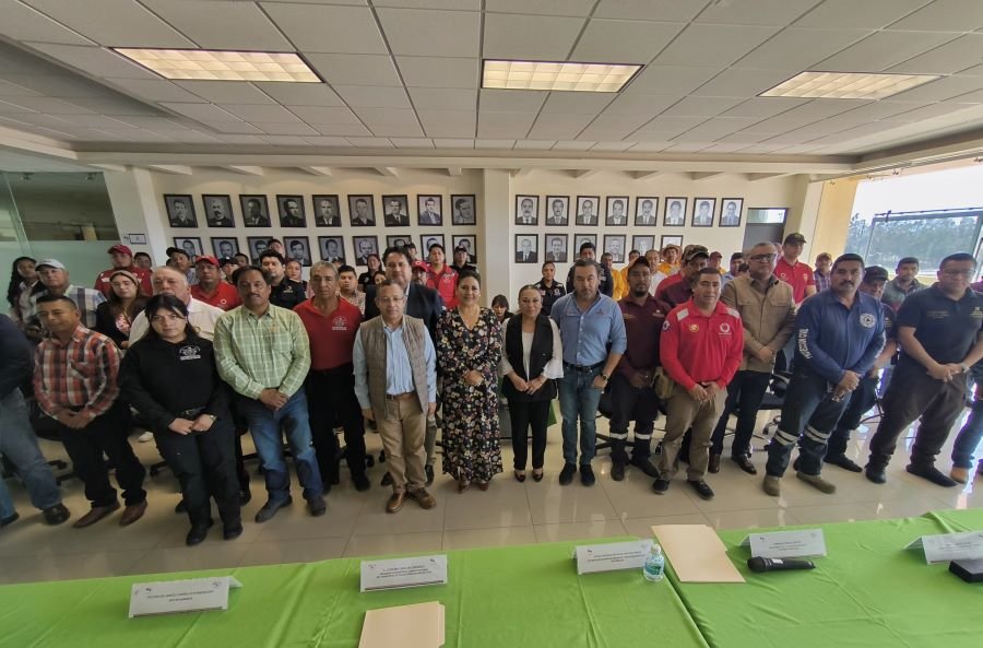 Tulancingo Albergó Capacitación Regional Sobre Incendios Forestales