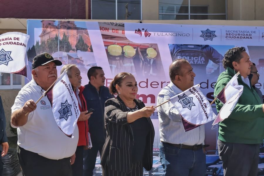 Banderazo de Salida a Operativo de Semana Santa en Tulancingo