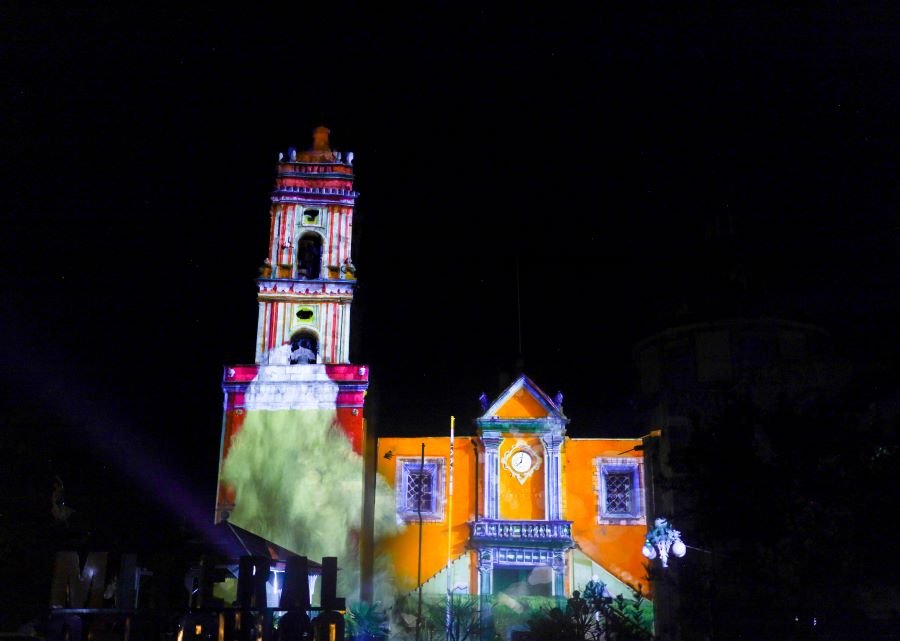 Arranca La Proyección de Video Mappings en Hidalgo