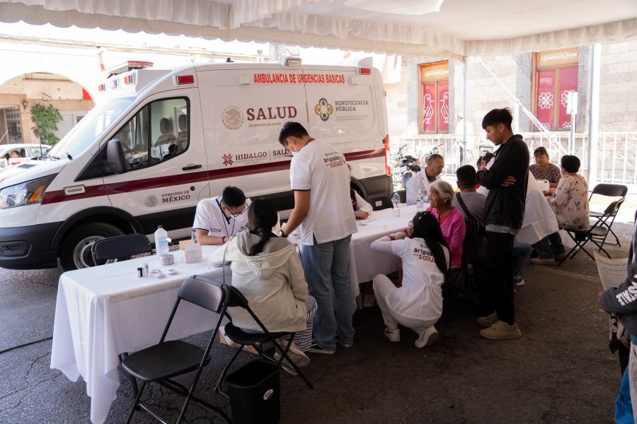 Brigadas de la Salud: Atención médica gratuita e integral para las familias hidalguenses