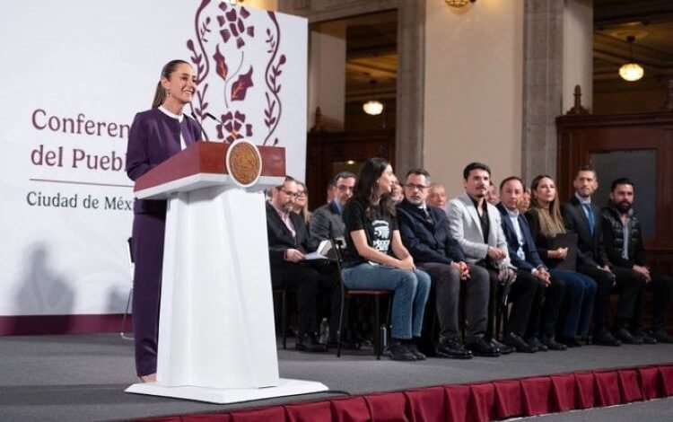 Convoca Presidenta Claudia Sheinbaum a Jóvenes Mexicanos y Estadounidenses a Participar En El Primer Concurso Binacional de Música “México Canta Por La Paz y Contra Las Adicciones”