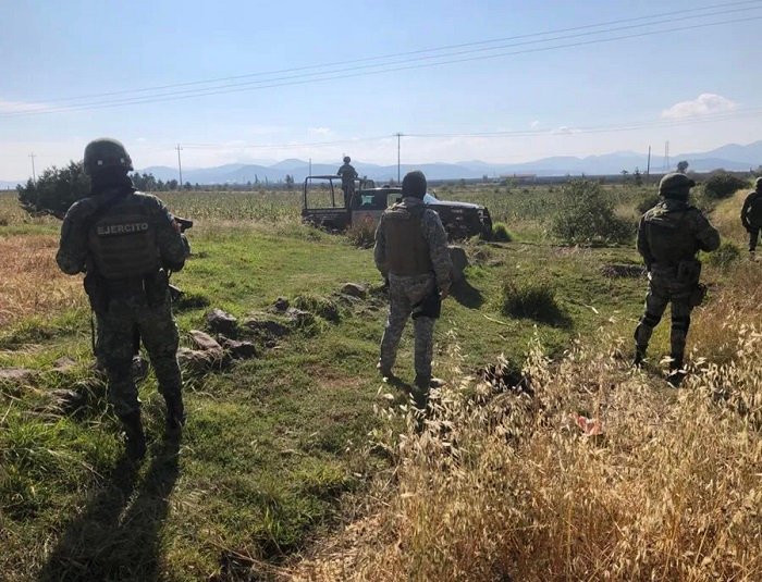 Como Parte del Combate Contra el Huachicol, el Ejército Nacional Encontró Dos Tomas Clandestinas en Hidalgo