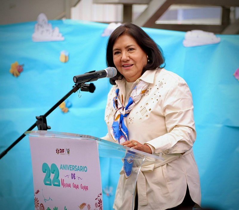 Edda Vite, Anunció la Construcción de Una Segunda Planta y la Remodelación de la Casa Cuna