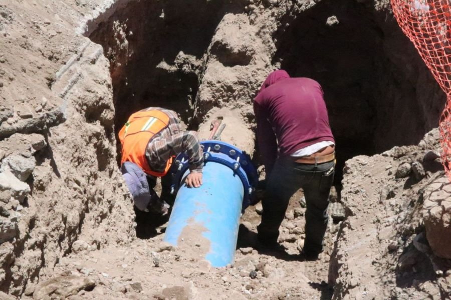 Entra en Operación Nueva Línea de Conducción de Agua Potable, Beneficiará a Más de 20 Mil Habitantes