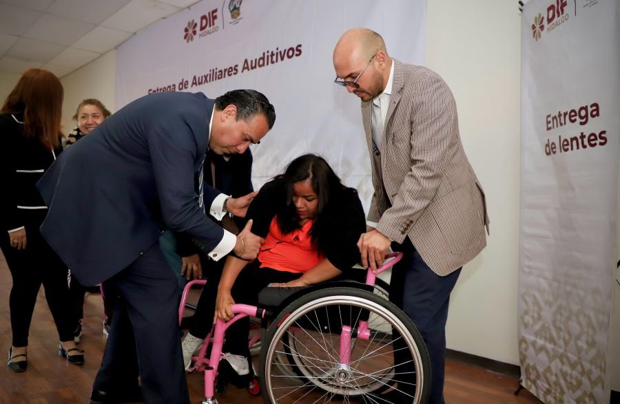 Otorgó DIFH más de 600 mil atenciones para población hidalguense con discapacidad