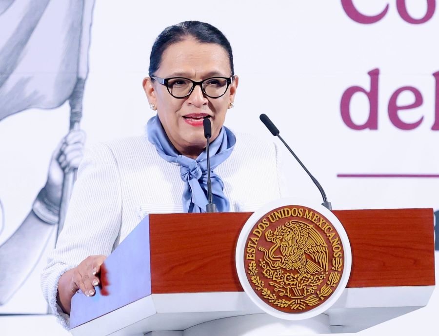 Compartimos versión de la participación inicial de la secretaria de Gobernación, Rosa Icela Rodríguez, en la Conferencia del Pueblo.