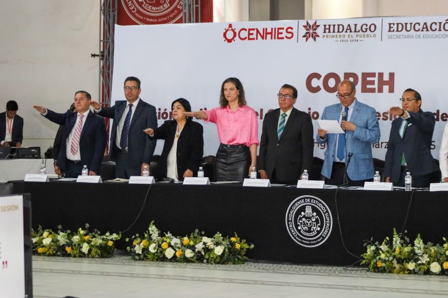 SEPH Instaló el Consejo de Profesiones del Estado de Hidalgo 2025-2027