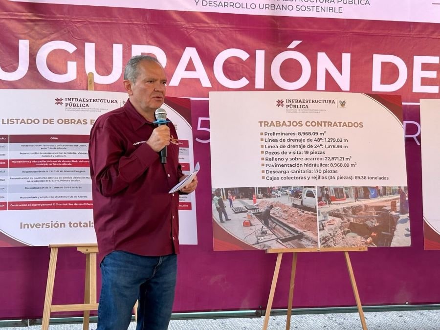 SIPDUS Ejecuta Obras Por Más de 129 mdp en Tula de Allende