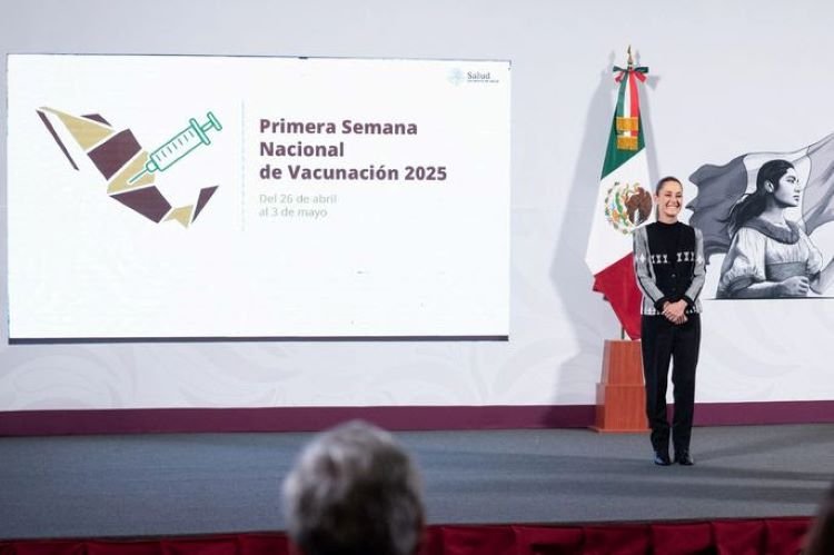 Secretaría de Salud Convoca a Participar en la Primera Semana Nacional de Vacunación 2025